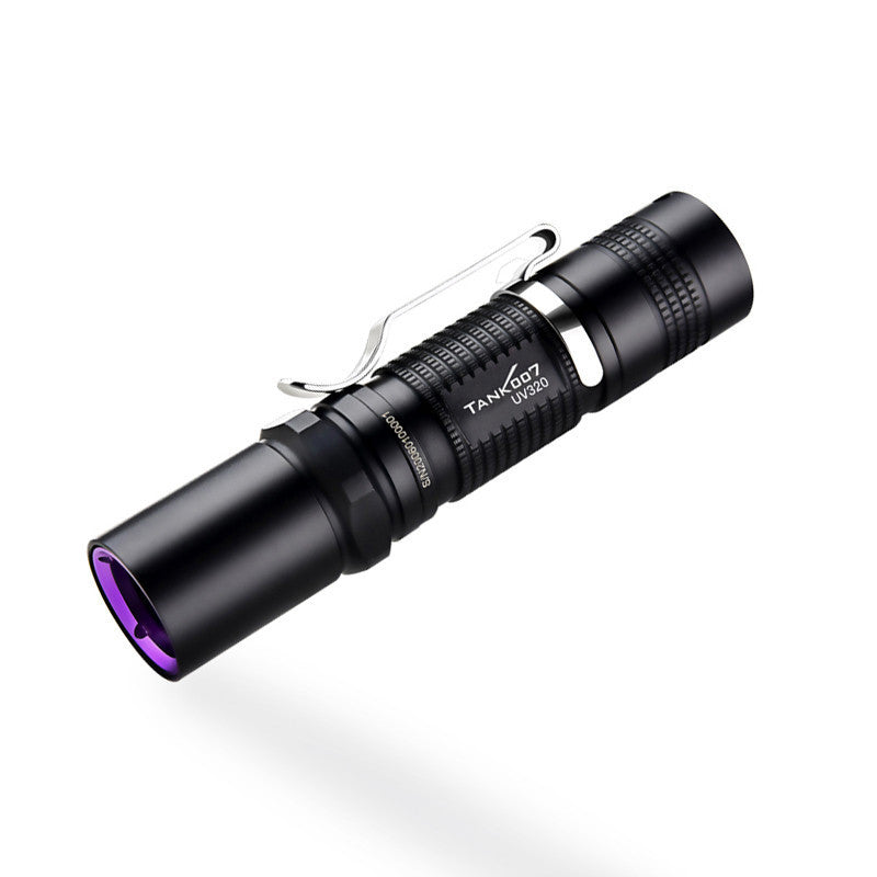 Tank007 UV320 uv anti-counterfeiting blacklight torch 365nm black light flashlights LED ultraviolet flash light 365 nm uv flashlight